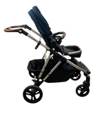 Shop Mockingbird Single to Double 2.0 Stroller, 2024, Sea, Silver With Penny Leather, Windowpane at Goodbuygears