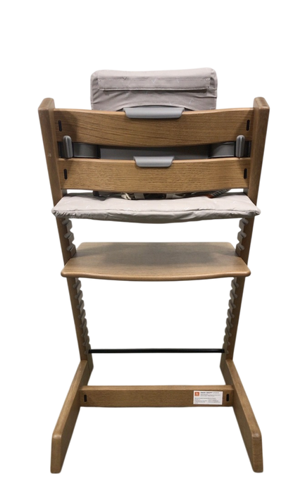 Shop Stokke Tripp Trapp Complete High Chair, 2, Icon Grey, Oak Brown at Goodbuygears