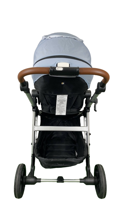 Shop Mockingbird Single 2.0 Stroller, 2024, Silver With Penny Leather, Sky, Watercolor Drops at Goodbuygears