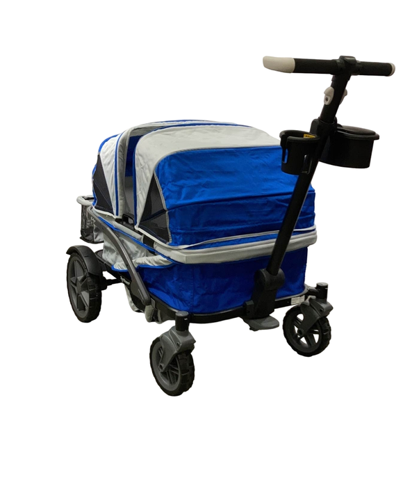 Shop Gladly Family Anthem4 Classic 4 Seater All Terrain Wagon Stroller, Electric Silver at Goodbuygears