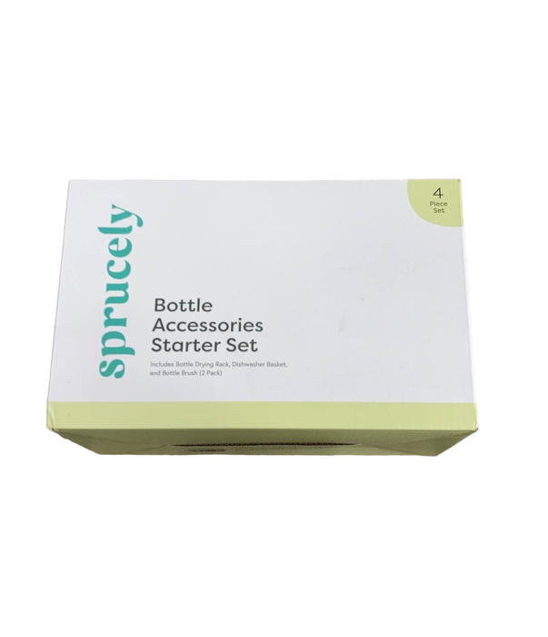Shop Sprucely Bottle Accessories Starter Set, White/Grey at Goodbuygears