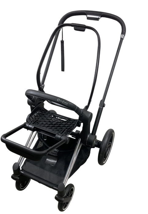 Shop Cybex PRIAM Stroller Frame And Seat, 2019, Chrome/Black at Goodbuygears