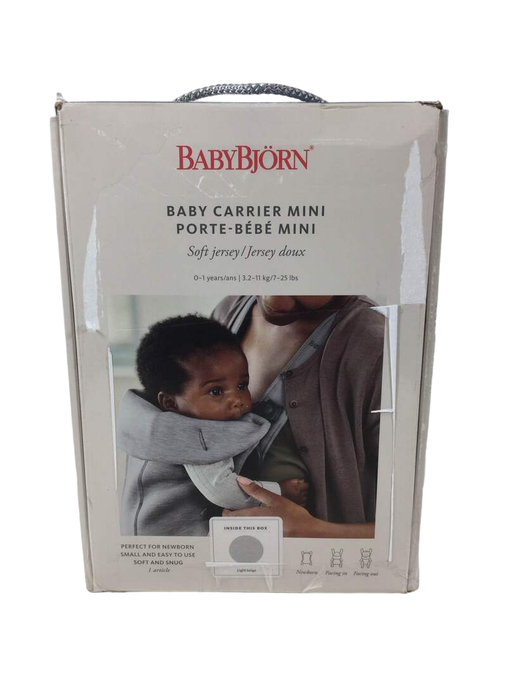 Shop BabyBjorn Baby Carrier Mini, Light Beige 3D Jersey at Goodbuygears