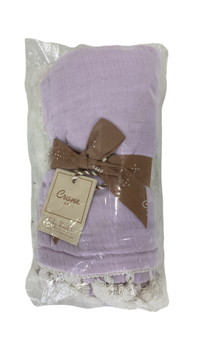 Shop Crane Baby 6 Layer Muslin Blanket, Lilac Purple at Goodbuygears