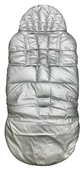 Shop Cybex Platinum Winter Footmuff, Artic Silver at Goodbuygears