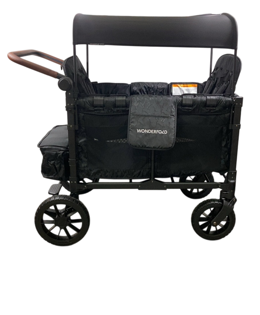 Shop Wonderfold W4 Luxe Quad Stroller Wagon, 2024, Black Camo at Goodbuygears