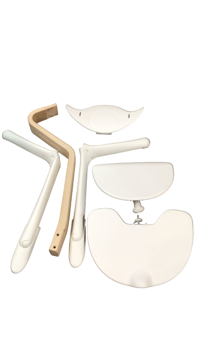 Shop Stokke Nomi Chair, White/Natural at Goodbuygears