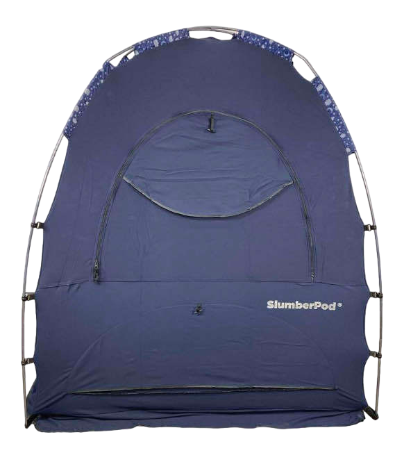 Shop SlumberPod 3.0 Sleep Canopy, Navy with Night Sky Accents at Goodbuygears