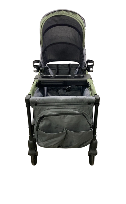 Shop Delta Children Jeep Sport All-Terrain Stroller Wagon, Grey with Olive Green at Goodbuygears