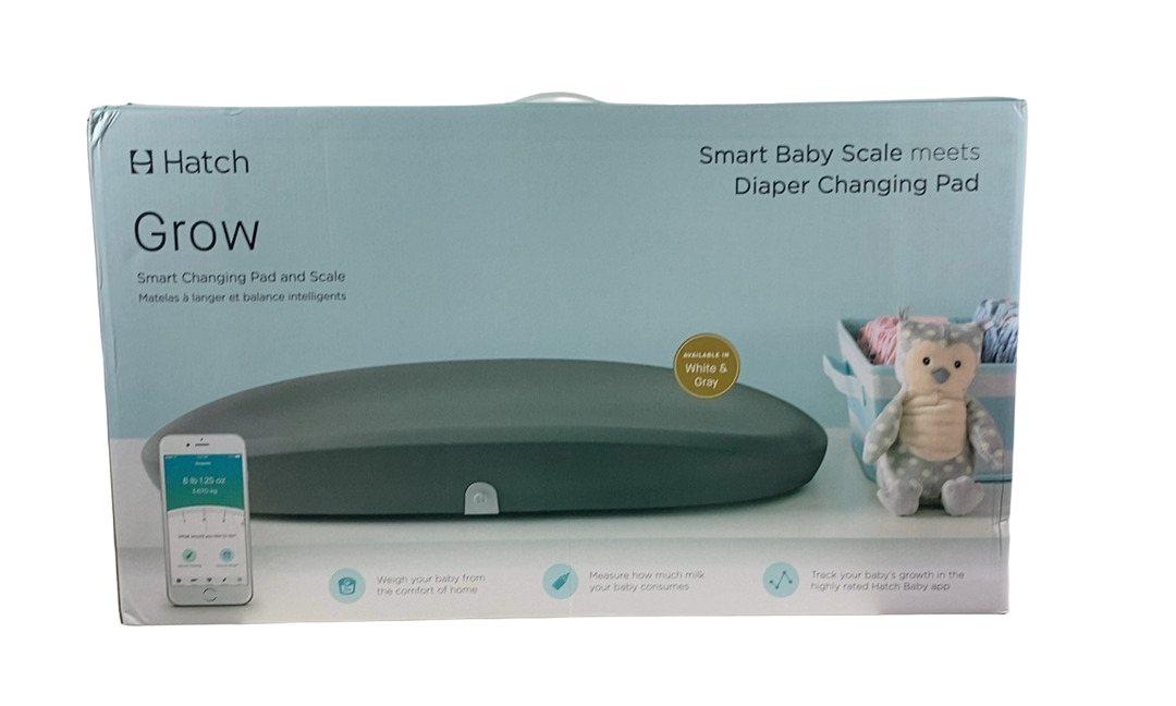 Shop Hatch Grow Smart Changing Pad, Grey at Goodbuygears