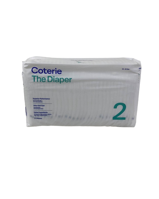 Shop Coterie Size 2 Diapers, 31 Count at Goodbuygears