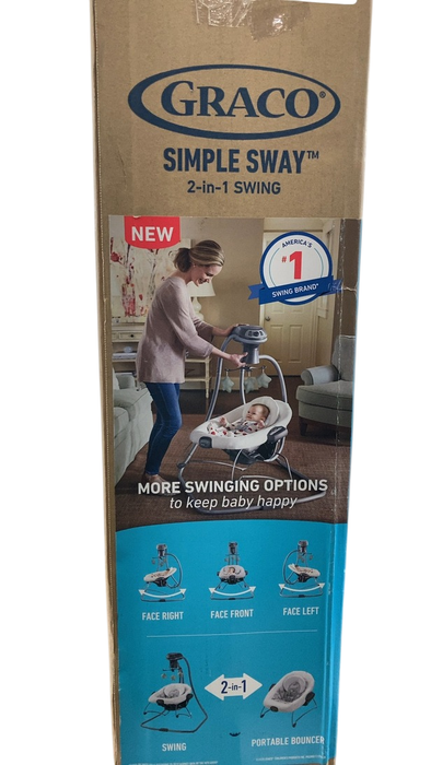 Shop Graco Simple Sway Baby 2-in-1 Swing, Emersyn at Goodbuygears
