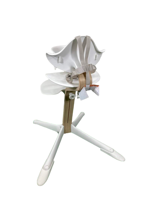 Shop Stokke Nomi High Chair, White/Natural at Goodbuygears