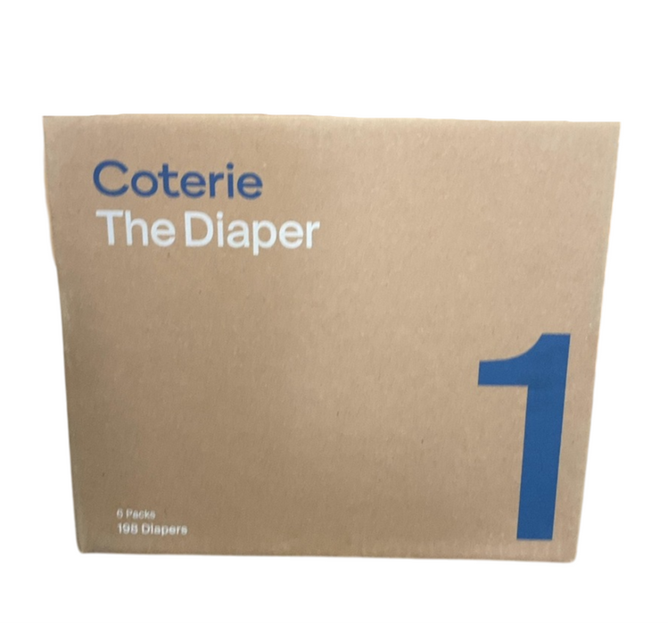 Shop Coterie Size 1 Diapers, 198 at Goodbuygears