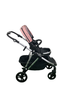 Shop Mockingbird Single to Double 2.0 Stroller, 2024, Silver with Black Leather, Watercolor Drops, Bloom at Goodbuygears