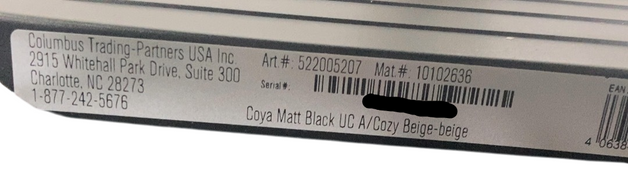 Shop Cybex Coya Stroller, 2024, Cozy Beige, Matte Black at Goodbuygears