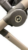 Shop Cybex Gazelle S Modular Stroller, 2023, Moon Black, Silver Frame at Goodbuygears
