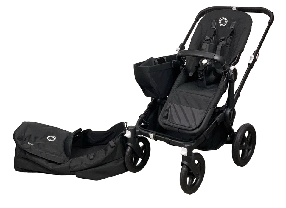 Shop Bugaboo Donkey 5 Mono Stroller, 2022, Black, Midnight Black, without Canopy at Goodbuygears