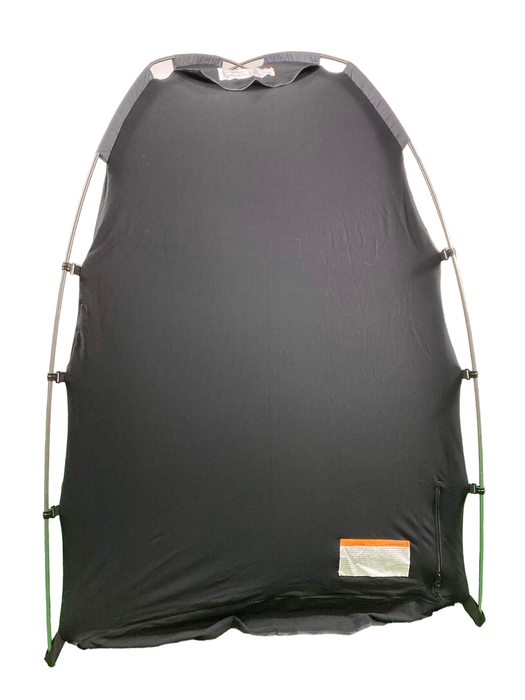 Shop SlumberPod 3.0 Sleep Canopy with Fan, Black with Gray Accents at Goodbuygears