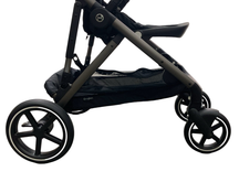 Shop Cybex Gazelle S Modular Stroller, 2024, Moon Black, Taupe Frame at Goodbuygears