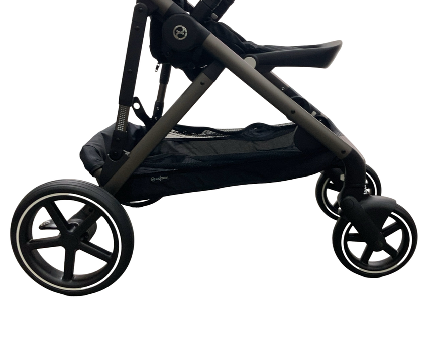 Shop Cybex Gazelle S Modular Stroller, 2024, Moon Black, Taupe Frame at Goodbuygears