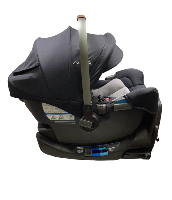 Shop Nuna PIPA rx Infant Car Seat, 2023, Caviar at Goodbuygears