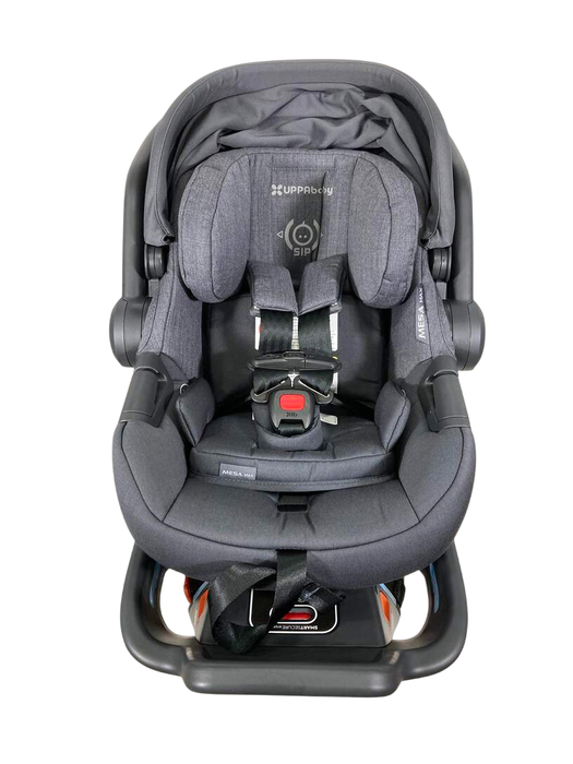 Shop UPPAbaby MESA MAX Infant Car Seat and Base, 2022, Greyson (Charcoal Melange) at Goodbuygears