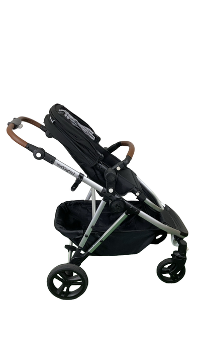 Shop Mockingbird Single to Double 2.0 Stroller, 2024, Black, Silver With Penny Leather, Windowpane at Goodbuygears