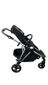 Shop Mockingbird Single to Double 2.0 Stroller, 2024, Black, Silver With Penny Leather, Windowpane at Goodbuygears