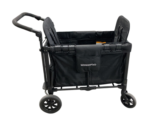 Shop Wonderfold W2 Original Multifunctional Double Stroller Wagon, Jet Black, 2024 at Goodbuygears
