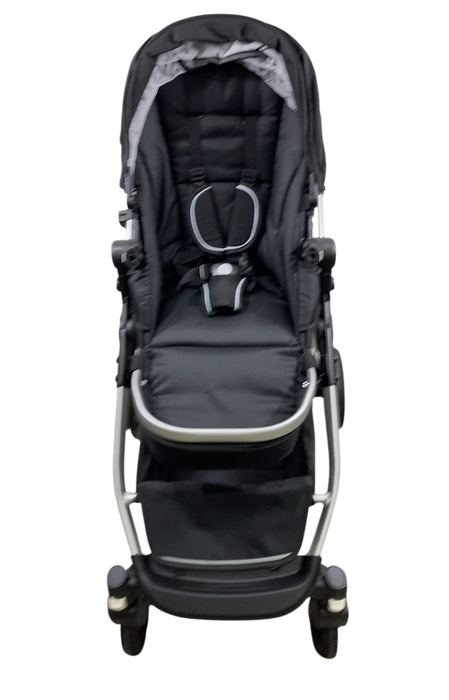 Shop Mockingbird Single to Double 2.0 Stroller, 2024, Black, Silver With Penny Leather, Watercolor Drops at Goodbuygears
