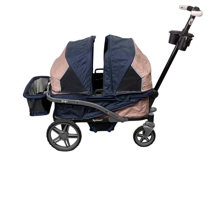 Shop Gladly Family Anthem4 Classic 4 Seater All Terrain Wagon Stroller, Sand and Sea at Goodbuygears