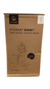 Shop Stokke Nomi High Chair, White/Natural at Goodbuygears