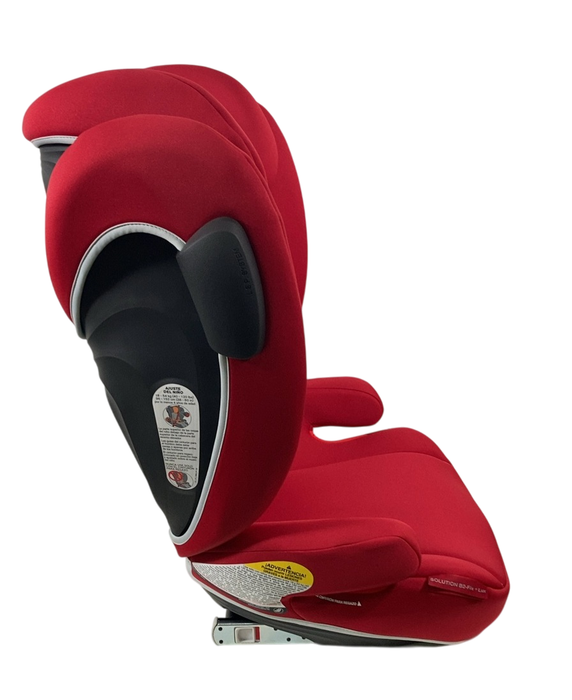 Shop Cybex Solution B2-Fix + Lux Booster, 2024, Dynamic Red at Goodbuygears