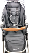 Shop Mockingbird Single to Double 2.0 Stroller, Sky, Watercolor Drops, Silver With Penny Leather, 2025 at Goodbuygears