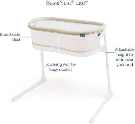 Shop Halo BassiNest Lite, Oat at Goodbuygears