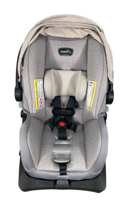 Shop Evenflo LiteMax 35 Infant Car Seat, 2024, River Stone Gray at Goodbuygears