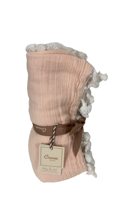Shop Crane Baby 6 Layer Muslin Blanket, Desert Rose at Goodbuygears