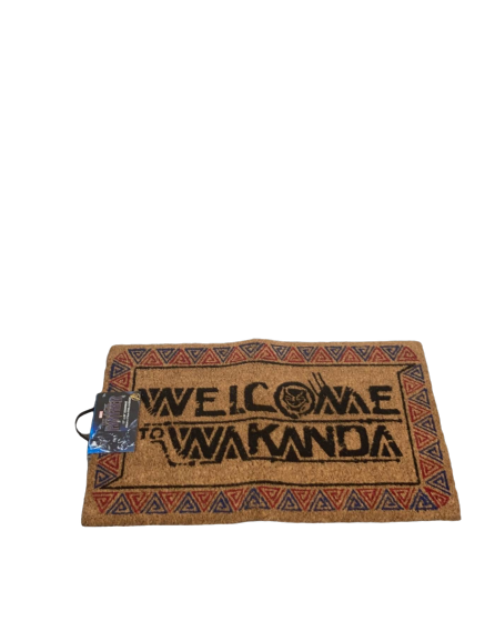Marvel Black Panther Welcome To Wakanda Doormat