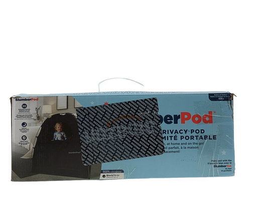 Shop SlumberPod 3.0 Sleep Canopy, Black with Gray Accents at Goodbuygears