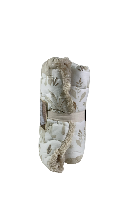 Shop Crane Baby Cotton Quilted Play Mat, Kendi (Safari Animal) at Goodbuygears