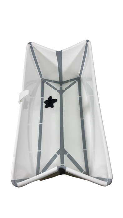 Shop Stokke Flexi Bath Foldable Baby Bathtub, Regular, White at Goodbuygears