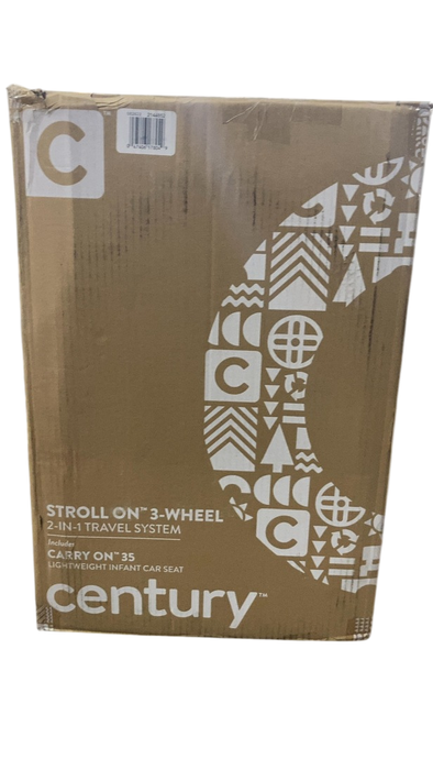 Shop Century Stroll On 3-Wheel 2-in-1 Lightweight Travel System, 2022, Berry at Goodbuygears