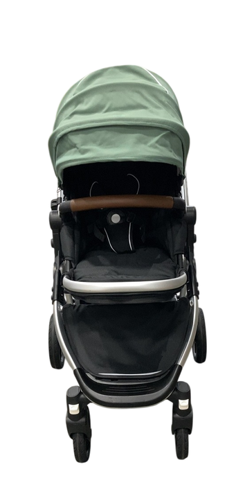 Shop Mockingbird Single 2.0 Stroller, 2025, Sage, Silver With Penny Leather, Windowpane at Goodbuygears