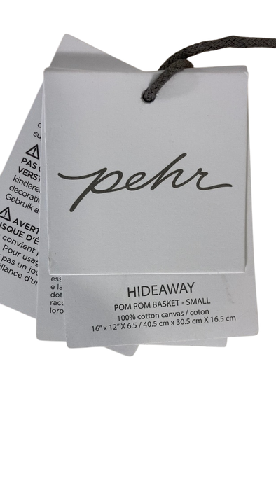 Shop Pehr Hide Away Basket, Small, Natural at Goodbuygears