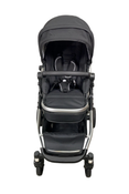 Shop Mockingbird Single to Double 2.0 Stroller, 2024, Black, Silver With Black Leather, Windowpane at Goodbuygears
