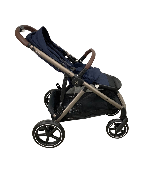 Shop Cybex Gazelle S Modular Stroller, 2021, Navy Blue, Taupe Frame at Goodbuygears