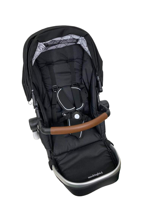Shop Mockingbird 2nd Seat Kit 2.0, Silver with Penny Leather, Windowpane, Black at Goodbuygears