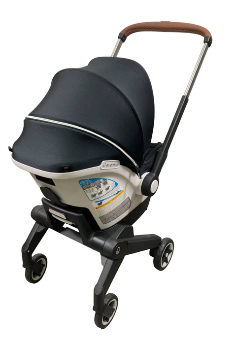 Shop Evenflo Gold Shyft Dual Ride Infant Car Seat Stroller Combo, Onyx, 2024, with Carryall Storage and Extended Canopy at Goodbuygears