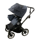 Shop Bugaboo Donkey 5 Mono Stroller, 2022, Graphite, Stormy Blue, Stormy Blue at Goodbuygears